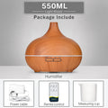 Wood Grain Aromatherapy Essential Oil Diffuser