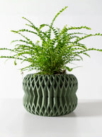 Biodegradable 3D Printed Plant Pot for Home Decor