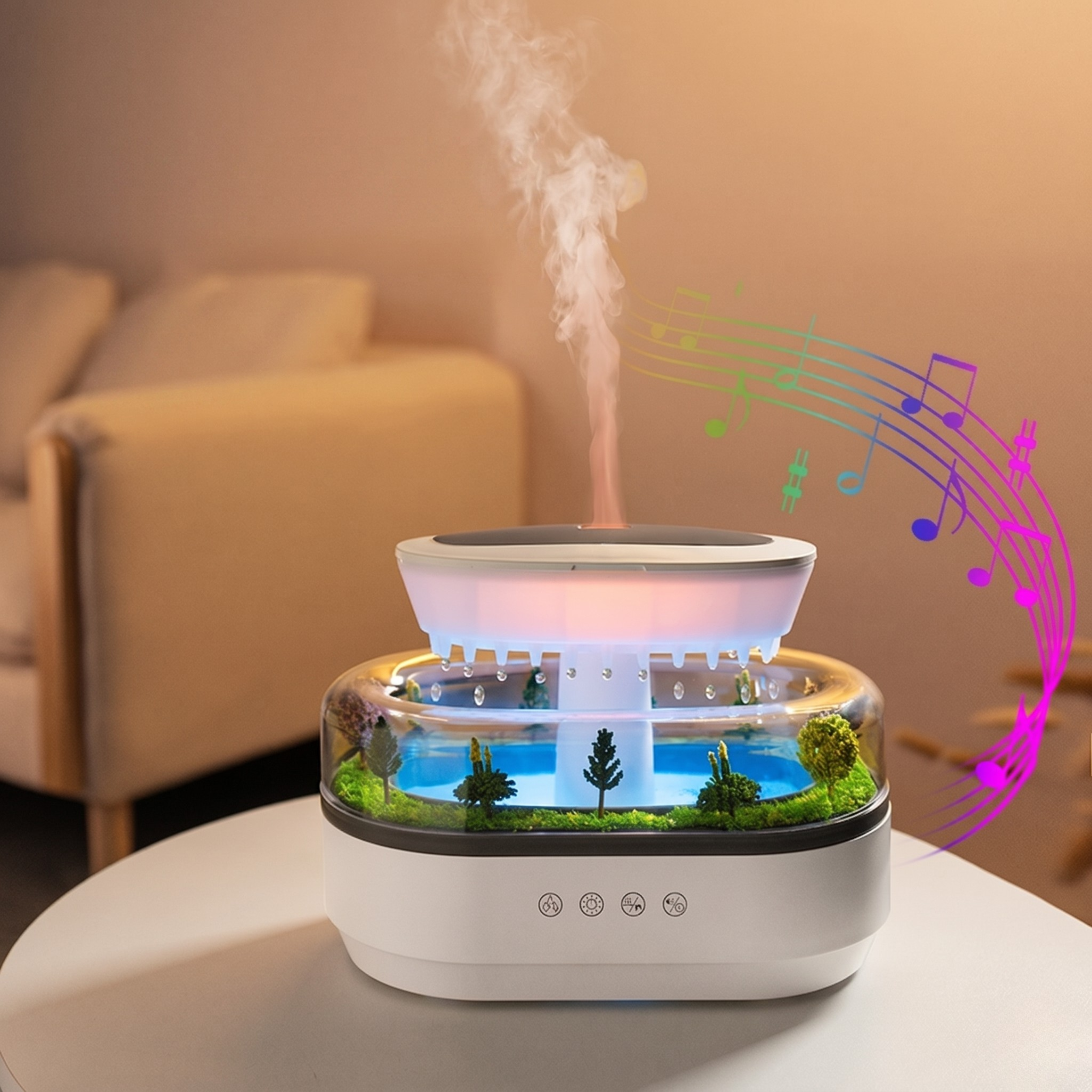 Aroma Humidifier Ultrasonic Essential Oil Diffuser